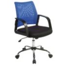 Nautilus Designs Calypso Medium Back Task/Operator Chair Blue