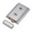Smith & Locke  Rim Lock Satin Nickel 154mm x 107mm