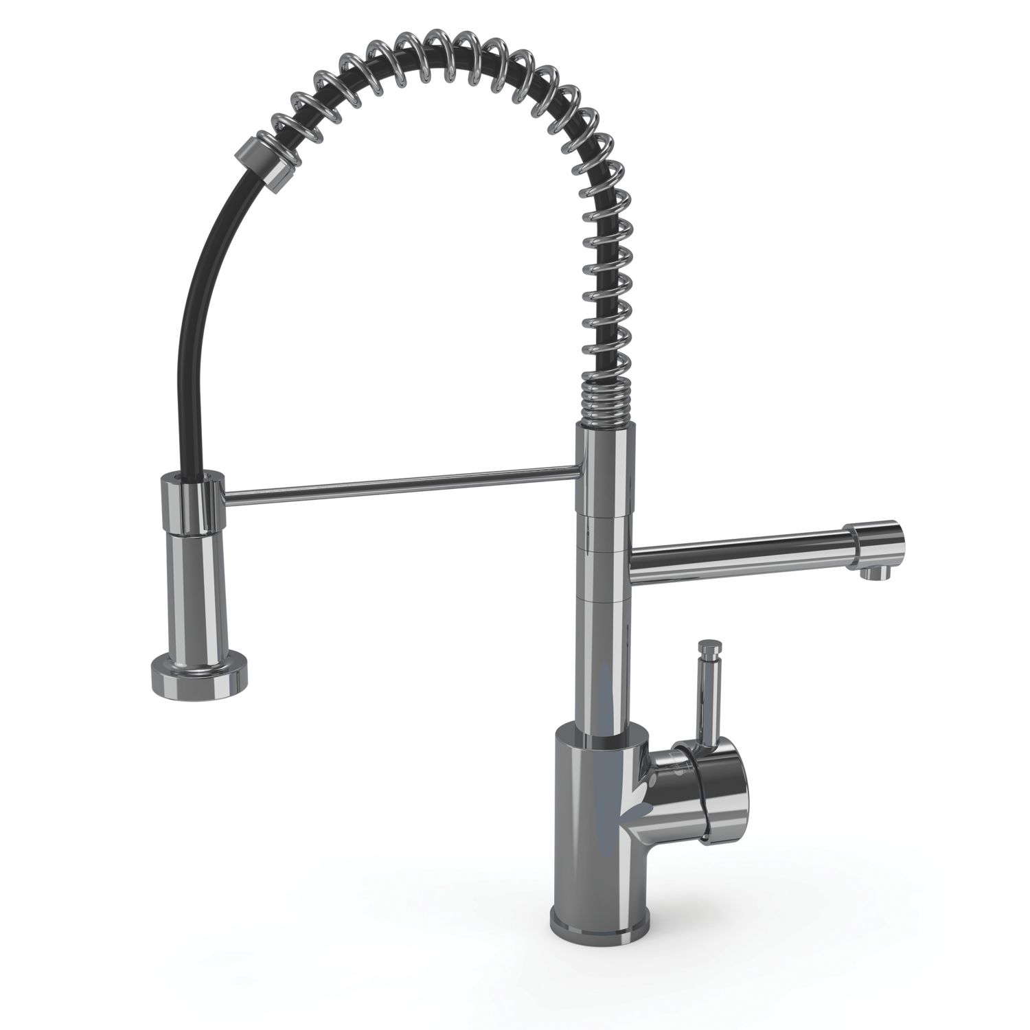 ETAL Multi-Use 3-in-1 Boiling Water Kitchen Tap with Handset Polished Chrome (551RG)