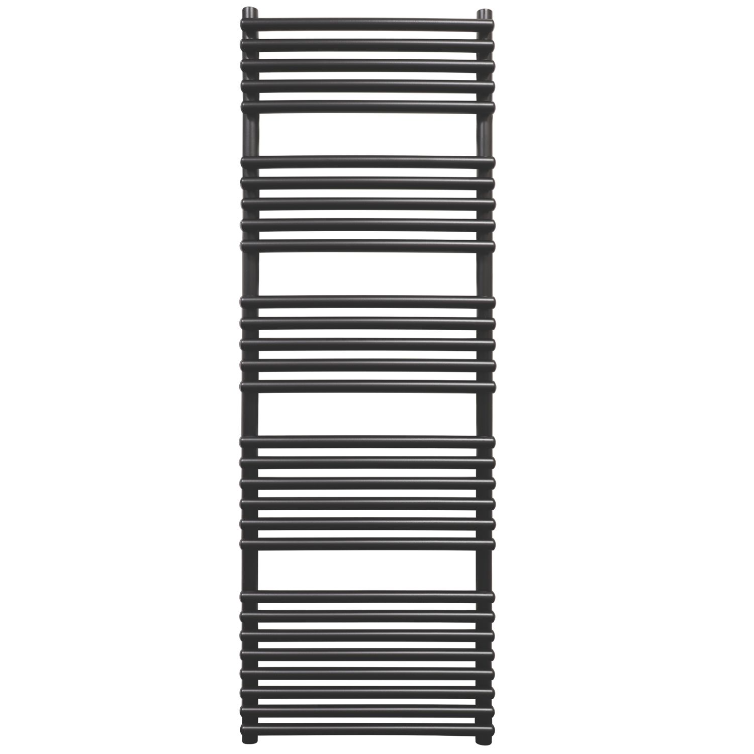 Towelrads 1500mm x 500mm 2539BTU Black Flat Designer Towel Radiator (551RY)