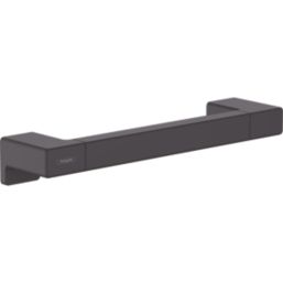 Hansgrohe AddStoris  Straight Household Grab Rail Matt Black 348mm