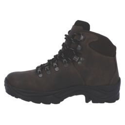 Hi-Tec Ravine Size 8 Womens Brown Waterproof  Non Safety Work Boots