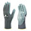 Delta Plus VE702PG PU-Coated General Handling Palm Gloves Grey Large 12 Pack