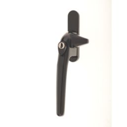 Mila RM Cockspur Left-Handed Window Handle Black