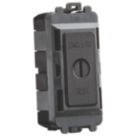 Knightsbridge  20AX Grid SP Emergency Lighting Test Key Switch Smoked Bronze