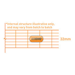 Axiome Fivewall Polycarbonate Sheet Opal 1000mm x 32mm x 5000mm