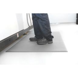 COBA Orthomat Anti-Fatigue Floor Mat Grey 1.5m x 0.9m x 9mm