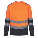 Regatta Pro Hi-Vis Sweatshirt Orange XXX Large 58" Chest