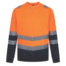 Regatta Pro Hi-Vis Sweatshirt Orange 3X Large 58" Chest