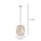Eglo Romazzina Single Pendant Light Sand