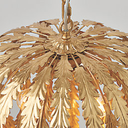 Quay Design Denebola Pendant Light Gold Leaf