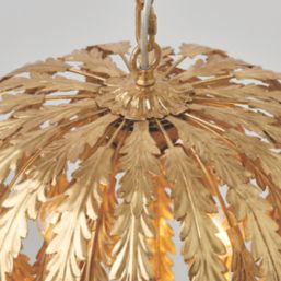 Quay Design Denebola Pendant Light Gold Leaf