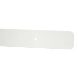 Essentials 6-Hook Rail White 400mm x 45mm