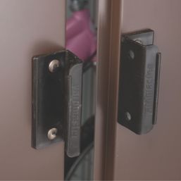 Yardmaster  9' 6" x 12' (Nominal) Apex Shiplap Metal Shed Stone Grey