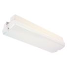 Robus Eblana Indoor & Outdoor Maintained or Non-Maintained Emergency Rectangular LED Bulkhead White 4.3W 240lm