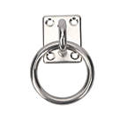 Smith & Locke Stainless Steel Ring on Plate 50mm x 40mm 2 Pack
