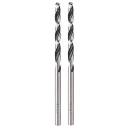 Bosch Straight Shank Drill Bit 3mm x 61mm 2 Pack Screwfix