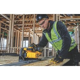 DEWALT DCS520T2-GB 54V XR Flexvolt Cordless Brushless Plunge Saw With 2 x  6.0Ah Batteries