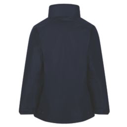 Regatta Hudson  Womens Fleece-Lined Waterproof Jacket Navy  Size 10