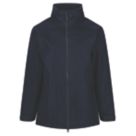 Regatta Hudson  Womens Fleece-Lined Waterproof Jacket Navy  Size 10