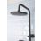 Bristan Buzz HP Rear-Fed Exposed Black Thermostatic Diverter Mixer Shower