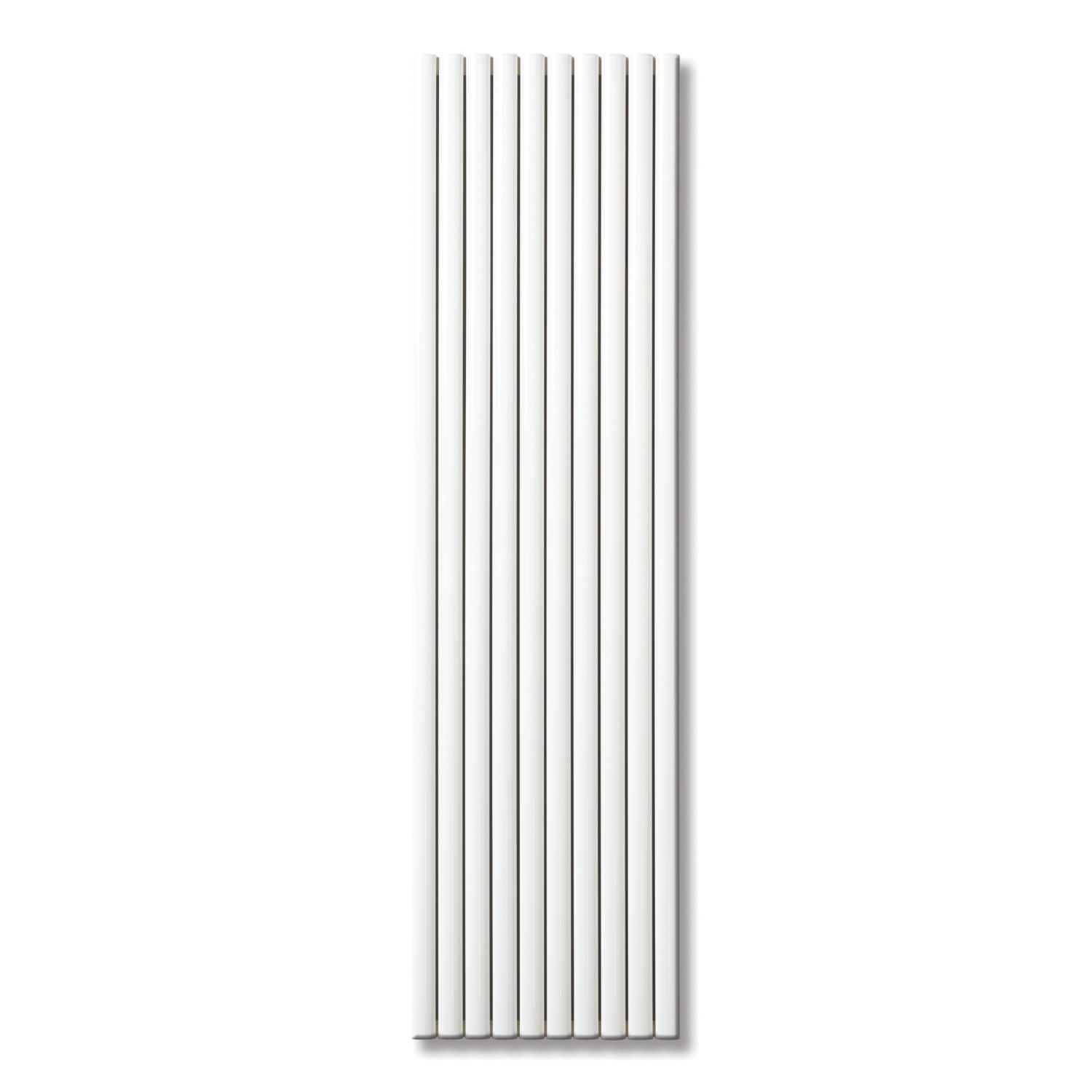 Time RADIANT 1800mm x 495mm 6120BTU White Vertical Designer Radiator (553KL)