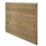 Forest Europa Single-Slatted  Fence Panels Natural Timber 6' x 5' Pack of 3