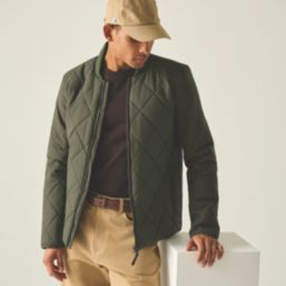 Regatta Harvin  Jacket Dark Khaki Small 37-38" Chest
