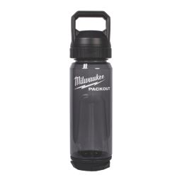Milwaukee PACKOUT Plastic Bottle With Chug Lid 740ml Black