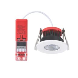 Lexco Tauri Fixed  Fire Rated LED Downlight White 8W 500-800lm