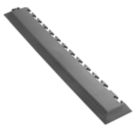 Ecotile E500/7 Interlocking Corner Edge Ramps Graphite 590mm x 90mm 2 Pack