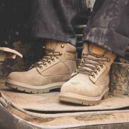 Site Quartz Size 7  Stone  Steel Toe Cap Safety Boots