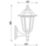 Outdoor Coach Lantern With PIR Sensor Matt Black