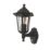 Outdoor Coach Lantern With PIR Sensor Matt Black
