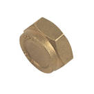 Flomasta  Brass Compression Blanking Nut 15mm