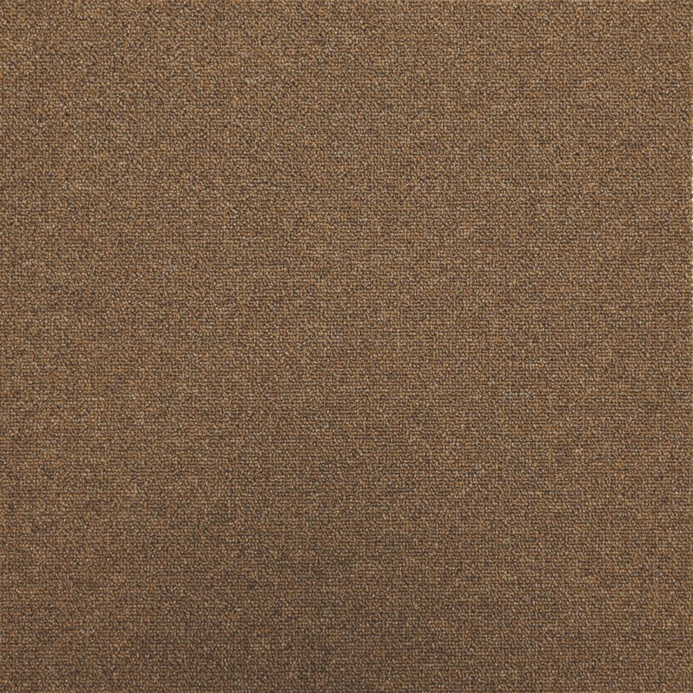 Contract Beeswax Brown Carpet Tiles 500 x 500mm 20 Pack Screwfix