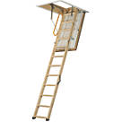 TB Davies LuxFold Insulated 3-Section Timber Loft Ladder 2.8m