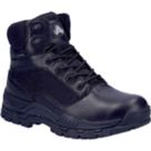 Amblers Mission Metal Free   Non Safety Boots Black Size 8