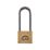 Squire LN5/2.5 Brass  All-Weather Long Shackle  Padlock 50mm