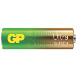GP Batteries Ultra AA Alkaline Batteries 4 Pack