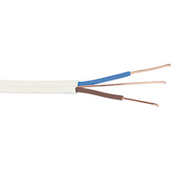 Prysmian 6242BH White 1.5mm² LSZH Twin & Earth Cable 100m Drum