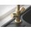Bristan Fern Mono Sink Mixer Tap Brushed Brass