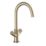 Bristan Fern Mono Sink Mixer Tap Brushed Brass