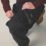 Hard Yakka Raptor Active Holster Work Trousers Black 38" W 32.5" L