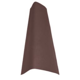 Corrugated Bitumen Edge Piece  Brown 1000mm x 2.2mm x 330mm