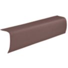 Corrugated Bitumen Edge Piece  Brown 1000mm x 2.2mm x 330mm