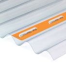 Corrapol AC706 Corrugated PVC Roof Sheet Clear 3000mm x 950mm