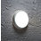 Knightsbridge BT Indoor & Outdoor Maintained or Non-Maintained Switchable Emergency Round LED Bulkhead White 14W 1130 - 1260lm