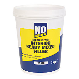 No Nonsense  Interior Ready-Mixed Filler White / Off-White 1kg