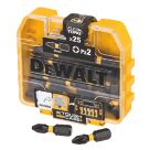 DEWALT  6.35mm 25mm Hex Shank PZ2 Impact Torsion Screwdriver Bits 25 Pack